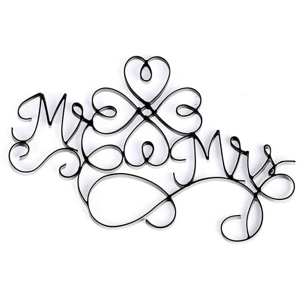 Mr. & Mrs. Wall Hanger
